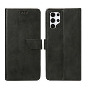 Rixus Bookcase für Samsung Galaxy S25 Ultra – Schwarz