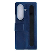 Rixus Wallet-Hülle mit Stifthalter für Samsung Galaxy Z Fold8 Ultra – Blau