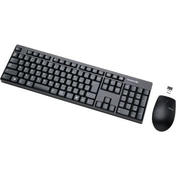 Optische muis en toetsenbord combo ultradun fashion H-518 (AZERTY-toetsenbord)