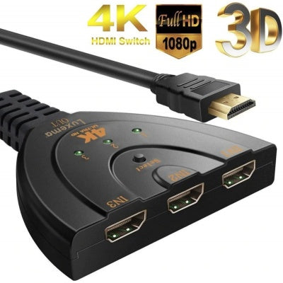 4K HDMI-switch 3-in-1 – Full HD 1080P – 3D