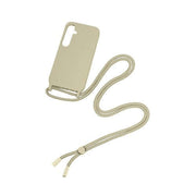 Rixus TPU-Hülle mit Band für Samsung Galaxy A05s – Goldfarben
