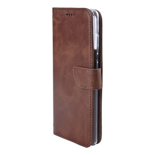 Rixus Bookcase für Samsung Galaxy S26 – Braun