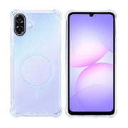 Rixus Anti-Burst Hülle für Samsung Galaxy A07 / A08 – MagSafe-kompatibel, transparent