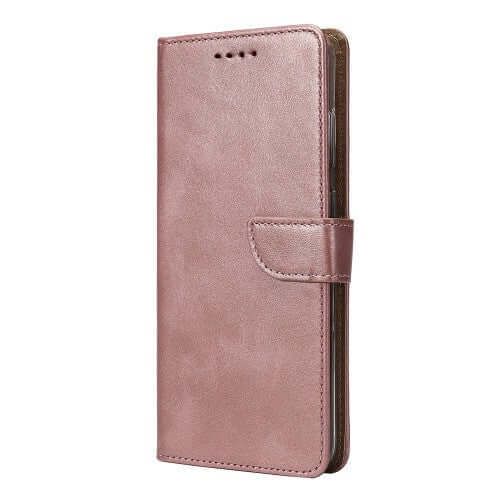 Rixus Bookcase für Samsung Galaxy S24 FE – Rosa