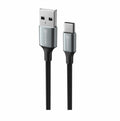 Swissten USB-A naar USB-C Kabel - 1,5 Meter - Zwart voor Eenvoudige Oplading - Laad Centrum