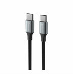 Swissten Textile II USB-C Kabel – Stijlvolle Oplossing voor Thuis en Onderweg - Laad Centrum