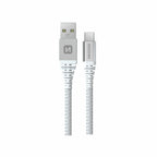 Swissten USB-A naar USB-C kabel – 1,5 Meter – Aramideversterkt voor Duurzaam Opladen - Laad Centrum