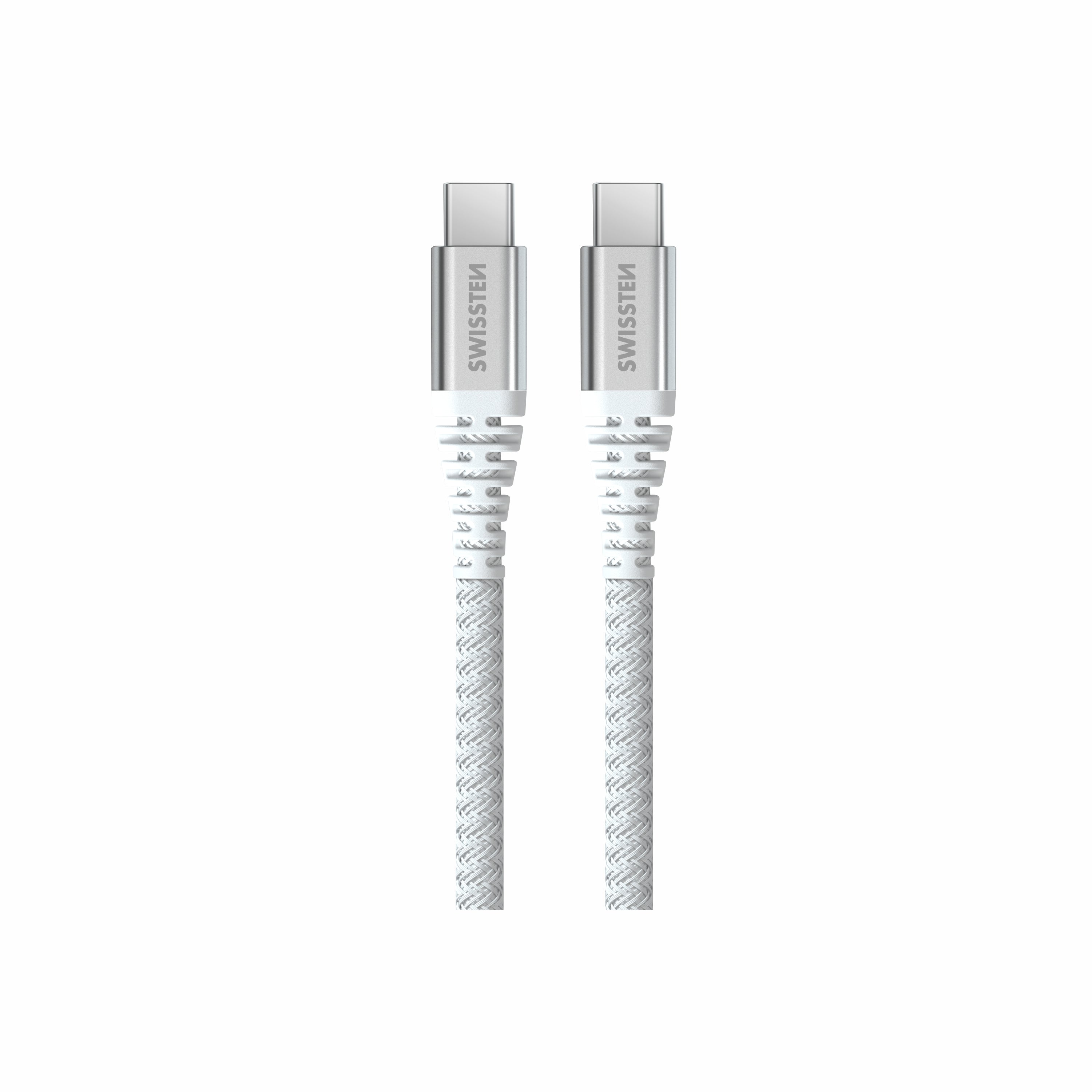 Swissten USB-C Kabel 1,5 Meter – Aramideversterkt voor Duurzaam Opladen - Laad Centrum