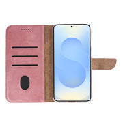 Rixus Bookcase für Samsung Galaxy S25 Edge – Rosa