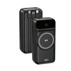 Wave WA-343 Powerbank 30.000 mAh – 22,5W Fast Charge + 15W MagSafe Draadloos – Zwart - Laad Centrum