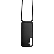Rixus TPU-Hülle mit Band für Samsung Galaxy A25 5G – Schwarz