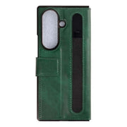 Rixus Wallet-Hülle mit Stifthalter für Samsung Galaxy Z Fold8 Ultra – Grün