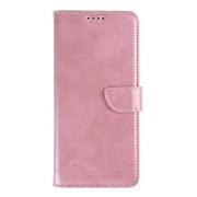 Rixus Bookcase für Samsung Galaxy S26 Ultra – Rosa