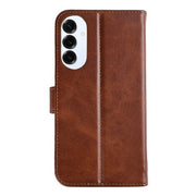 Rixus Bookcase für Samsung Galaxy S25 Edge – Braun