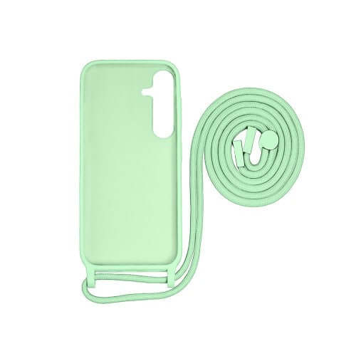 Rixus TPU-Hülle mit Band für Samsung Galaxy A25 5G – Matchagrün