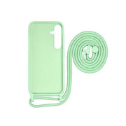 Rixus TPU-Hülle mit Band für Samsung Galaxy A25 5G – Matchagrün
