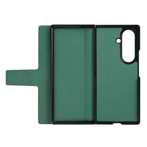 Rixus Wallet-Hülle mit Stifthalter für Samsung Galaxy Z Fold7 – Grün
