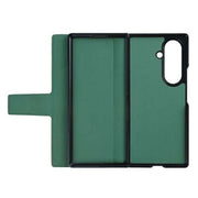 Rixus Wallet-Hülle mit Stifthalter für Samsung Galaxy Z Fold7 – Grün