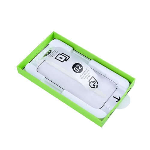 Rixus Clear HD Schutzglas mit Fit Box für iPhone 14 / 13 / 13 Pro / 16e / 17e