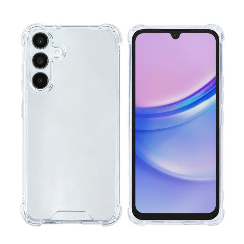 Rixus Anti-Burst-Hülle für Samsung Galaxy A15 5G – Transparent