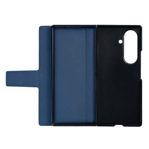 Rixus Wallet-Hülle mit Stifthalter für Samsung Galaxy Z Fold8 Ultra – Blau