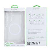 Rixus Anti-Burst Hülle für Samsung Galaxy S25 FE – MagSafe-kompatibel, transparent