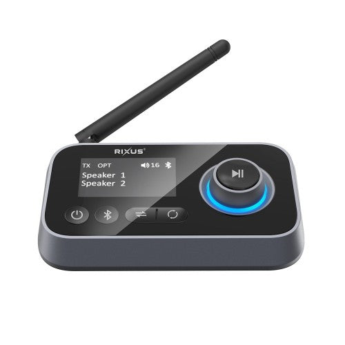 Rixus RXBT38 Duo Bluetooth Ontvanger – Zwart