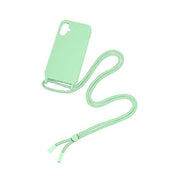 Rixus TPU-Hülle mit Band für Samsung Galaxy A05 – Matchagrün