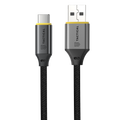 Tactical USB-C naar USB-A kabel - 0,3 Meter voor Gemakkelijk Opladen
