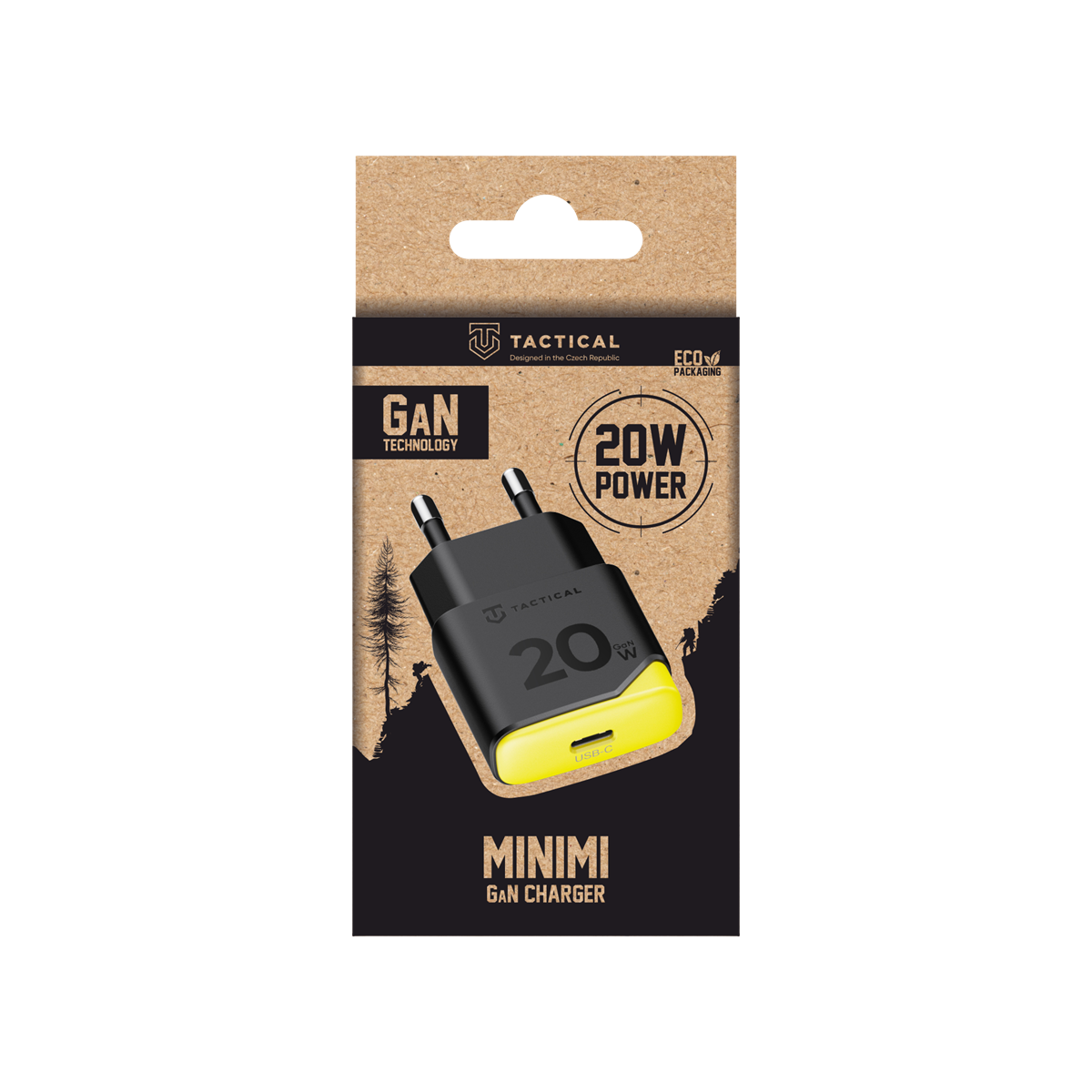 Tactical Minimi 20W GaN-USB-C-Ladegerät