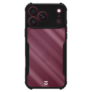 Tactical Quantum Stealth Hülle für iPhone 17 Pro Max / 18 Pro Max – Clear Black