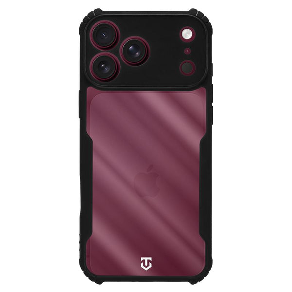 Tactical Quantum Stealth Hülle für iPhone 17 Pro Max / 18 Pro Max – Clear Black