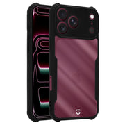 Tactical Quantum Stealth Hülle für iPhone 17 Pro Max / 18 Pro Max – Clear Black