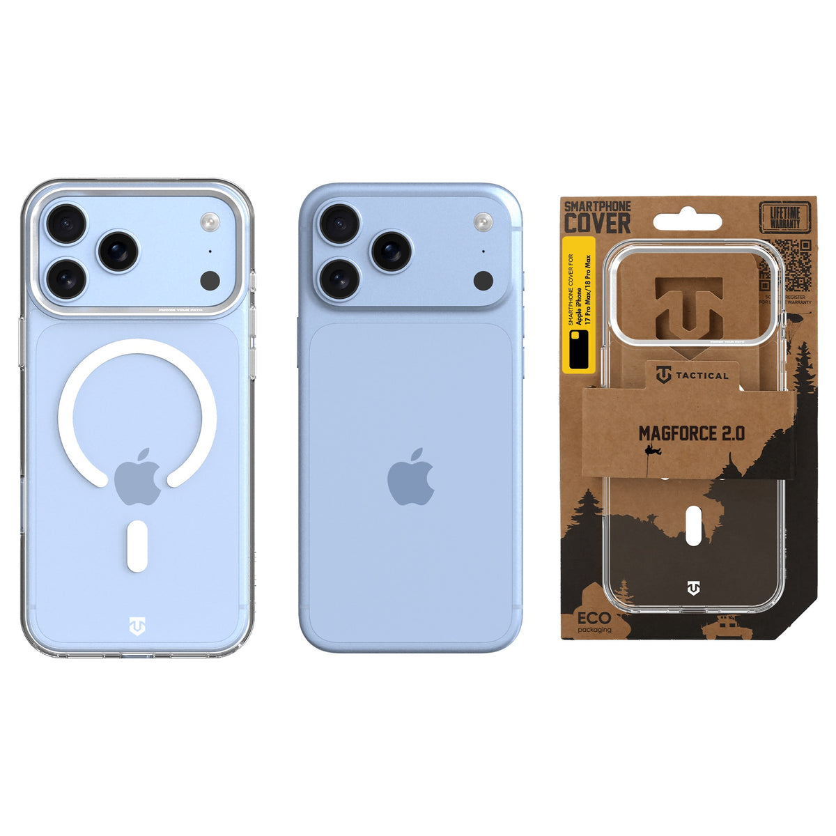 Tactical MagForce Hyperstealth 2.0 Hülle für iPhone 17 Pro Max / 18 Pro Max – Silber