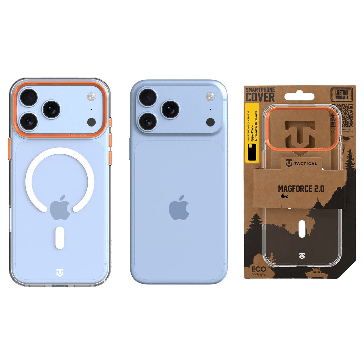 Tactical MagForce Hyperstealth 2.0 Hülle für iPhone 17 Pro Max / 18 Pro Max – Orange