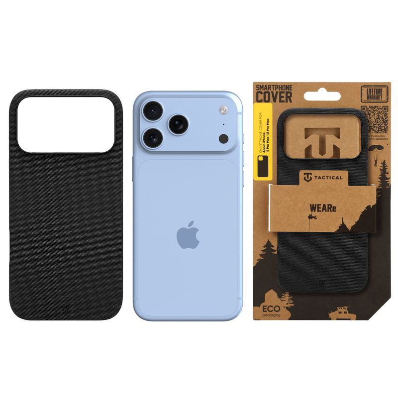 Tactical MagForce WEARe Hülle für iPhone 17 Pro Max / 18 Pro Max – Schwarz