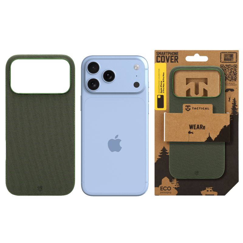 Tactical MagForce WEARe Hülle für iPhone 17 Pro Max / 18 Pro Max – Forest Green