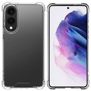 Rixus Anti-Burst Hülle für Samsung Galaxy S25 Edge – Transparent