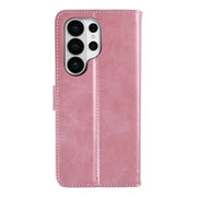 Rixus Bookcase für Samsung Galaxy S26 Ultra – Rosa