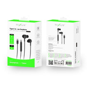 Rixus RXHD56C USB-C Oordopjes met Microfoon – Zwart