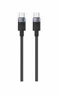 iPeax USB-C naar USB-C Kabel – 1 Meter – Zwart voor Eenvoudig Opladen