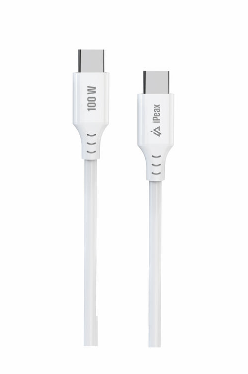 iPeax USB-C Laadkabel 100W – Sneller Opladen met 1,5 Meter Kwaliteit - Laad Centrum