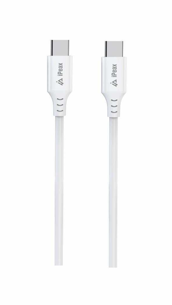 iPeax USB-C naar USB-C Kabel – 1 Meter – Altijd Beschikbaar, Altijd Flexibel