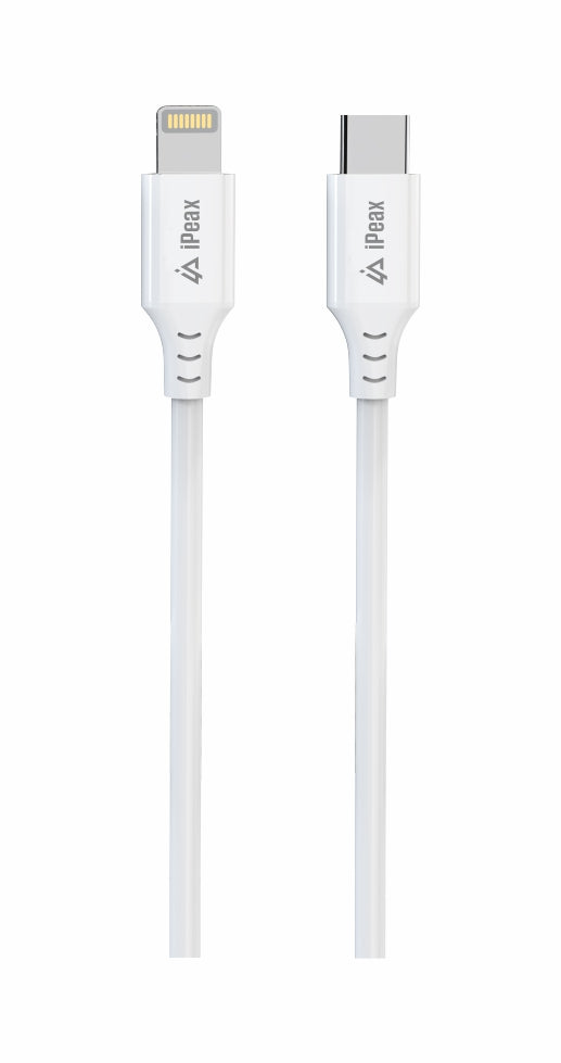 iPeax USB-C naar Lightning Kabel – 1 Meter – Wit