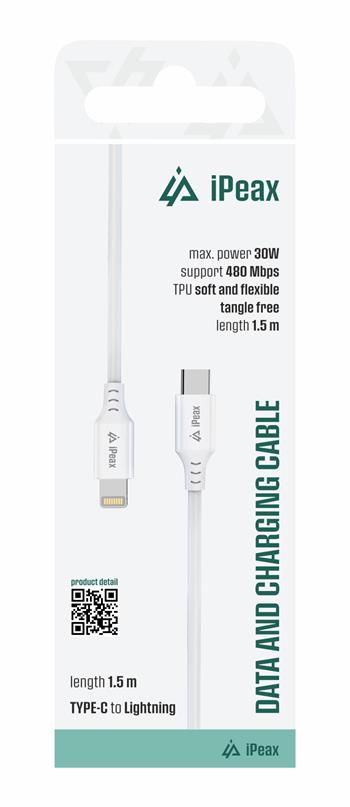 iPeax USB-C naar Lightning kabel – 1,5 meter – Verhoog je Oplaadvrijheid