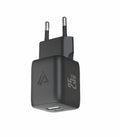 iPeax GaN USB-C + USB-A Wandoplader 25W – Zwart – 90010126