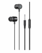 iPeax Bedrade 3,5mm Oordopjes – Zwart