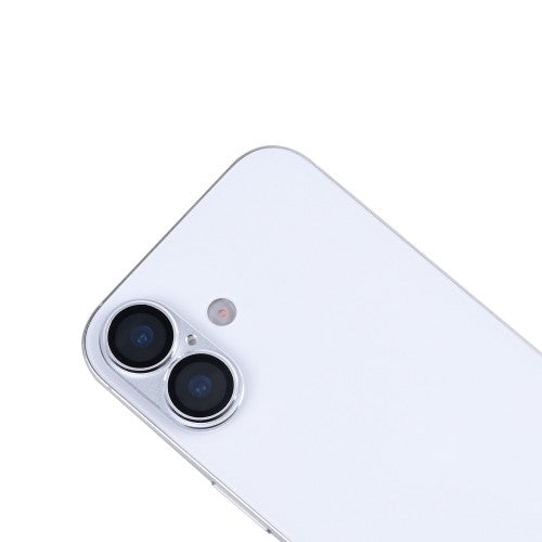 Rixus Ultra Clear Kameraschutz für iPhone 17 – Weiß