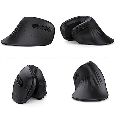 Ergonomische Maus, kabellose vertikale Bluetooth-Maus (2,4 GHz)