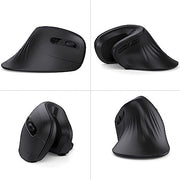 Ergonomische Maus, kabellose vertikale Bluetooth-Maus (2,4 GHz)